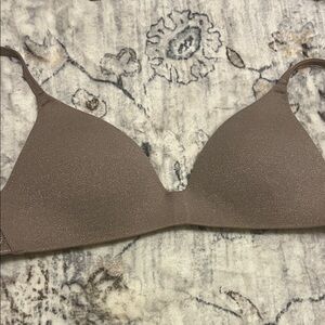 Victoria's Secret PINK line Shimmering champagne wireless push up